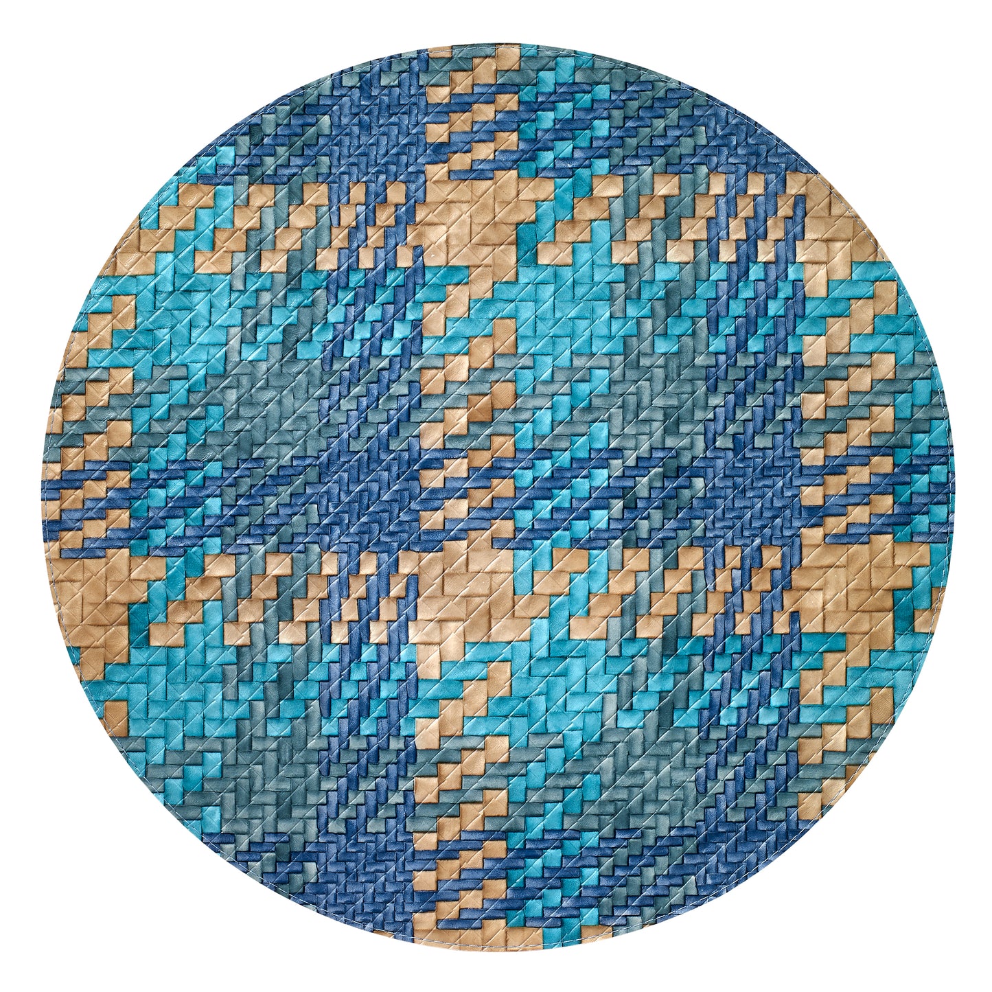 Nantucket Blue Turquoise Placemats Set of 4