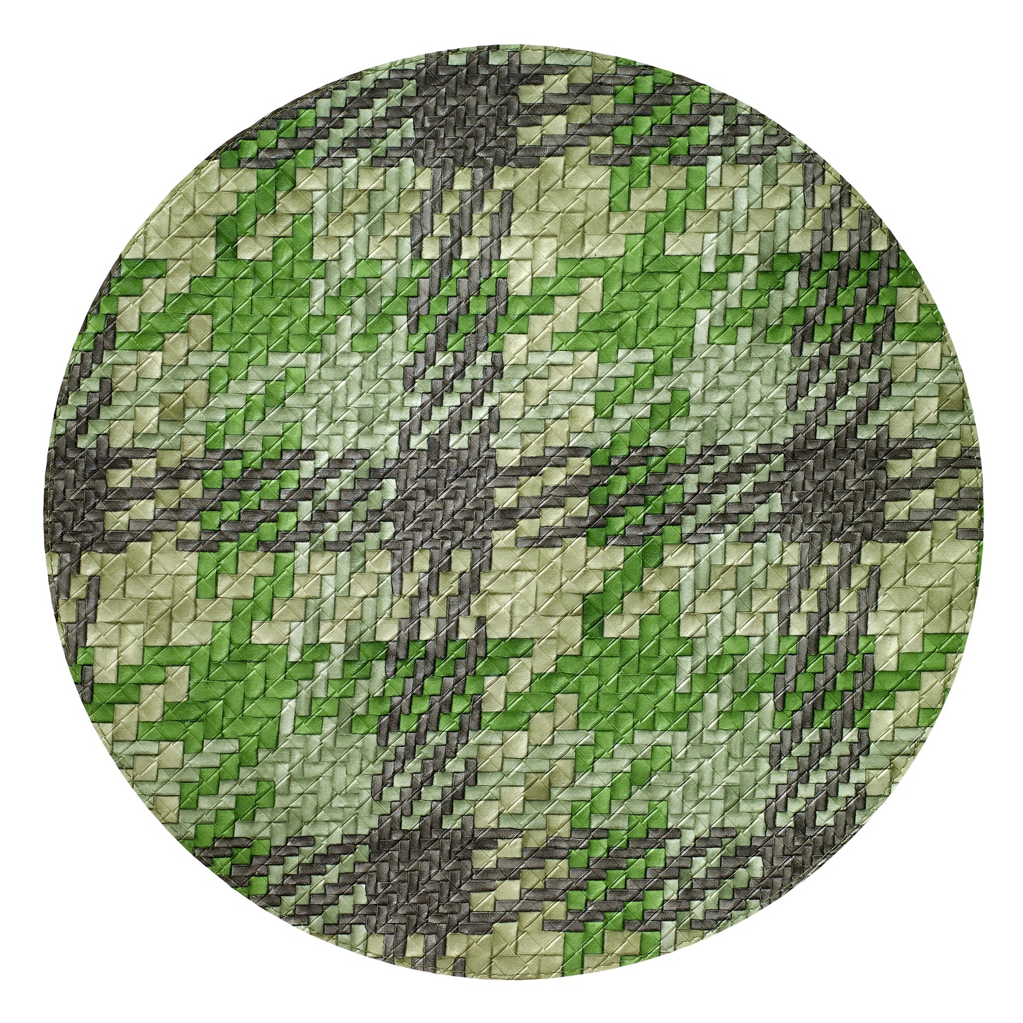 Nantucket Green Gray Placemats Set of 11