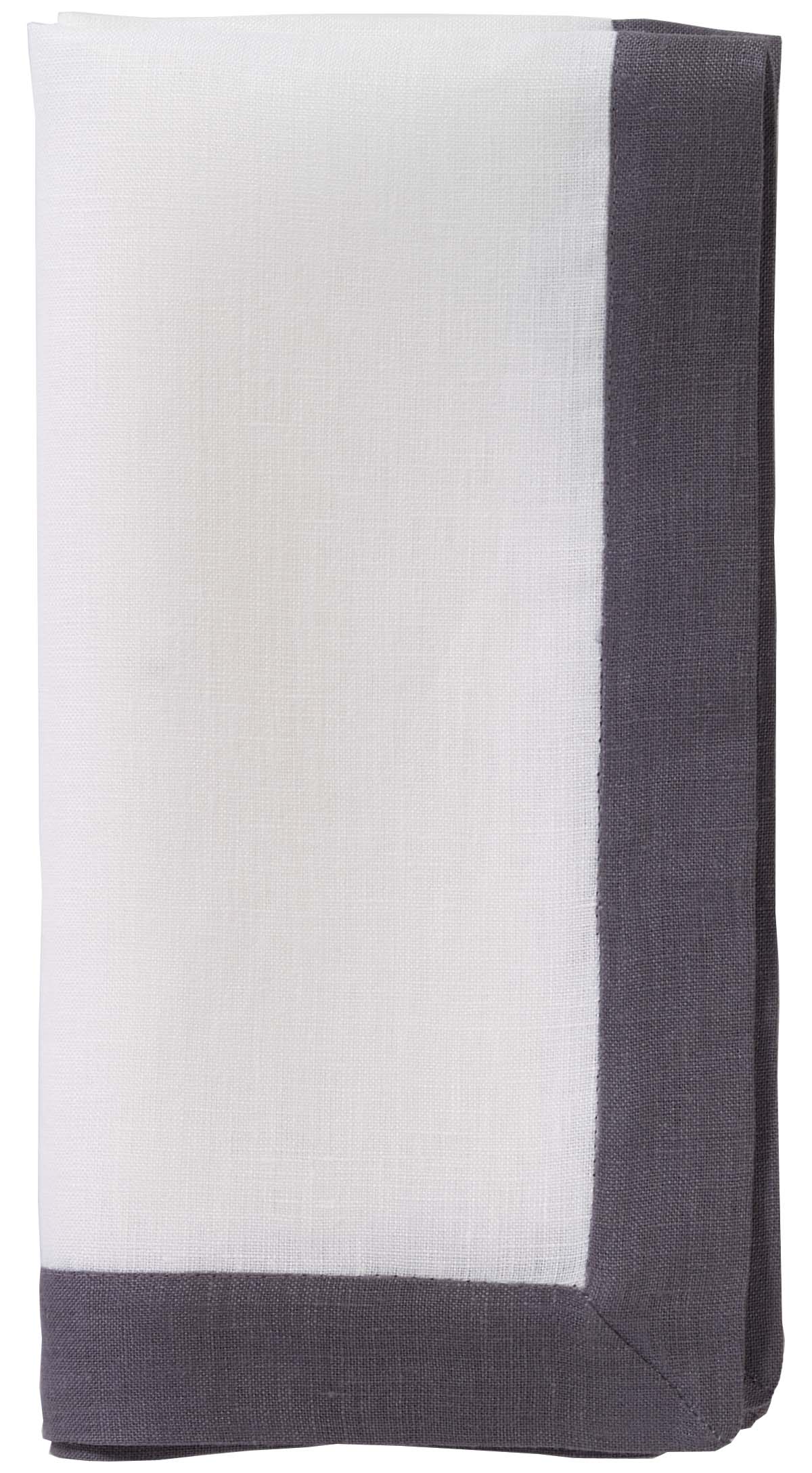 Orta Charcoal Napkins - Set of 13