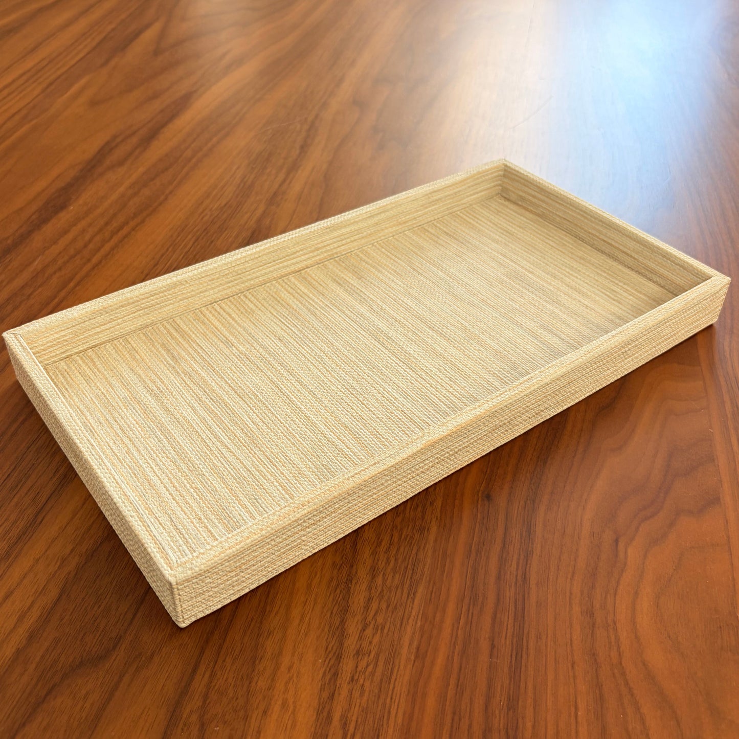 Grasscloth Bath Accessories Sample Sale