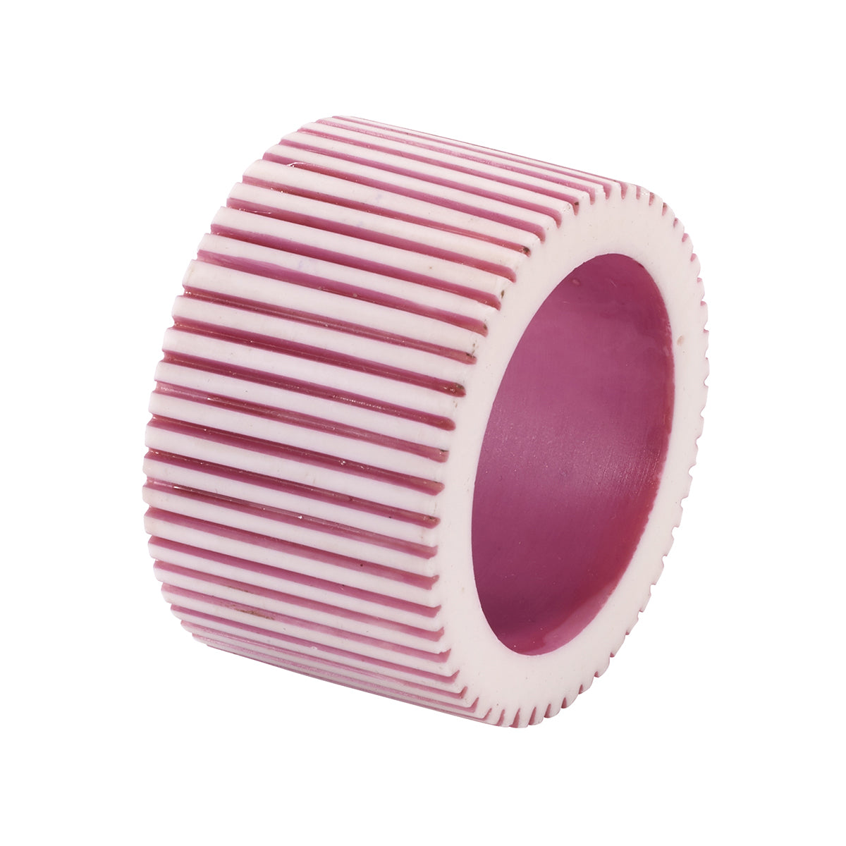 Pinstripe Berry Napkin Ring - Set of 8