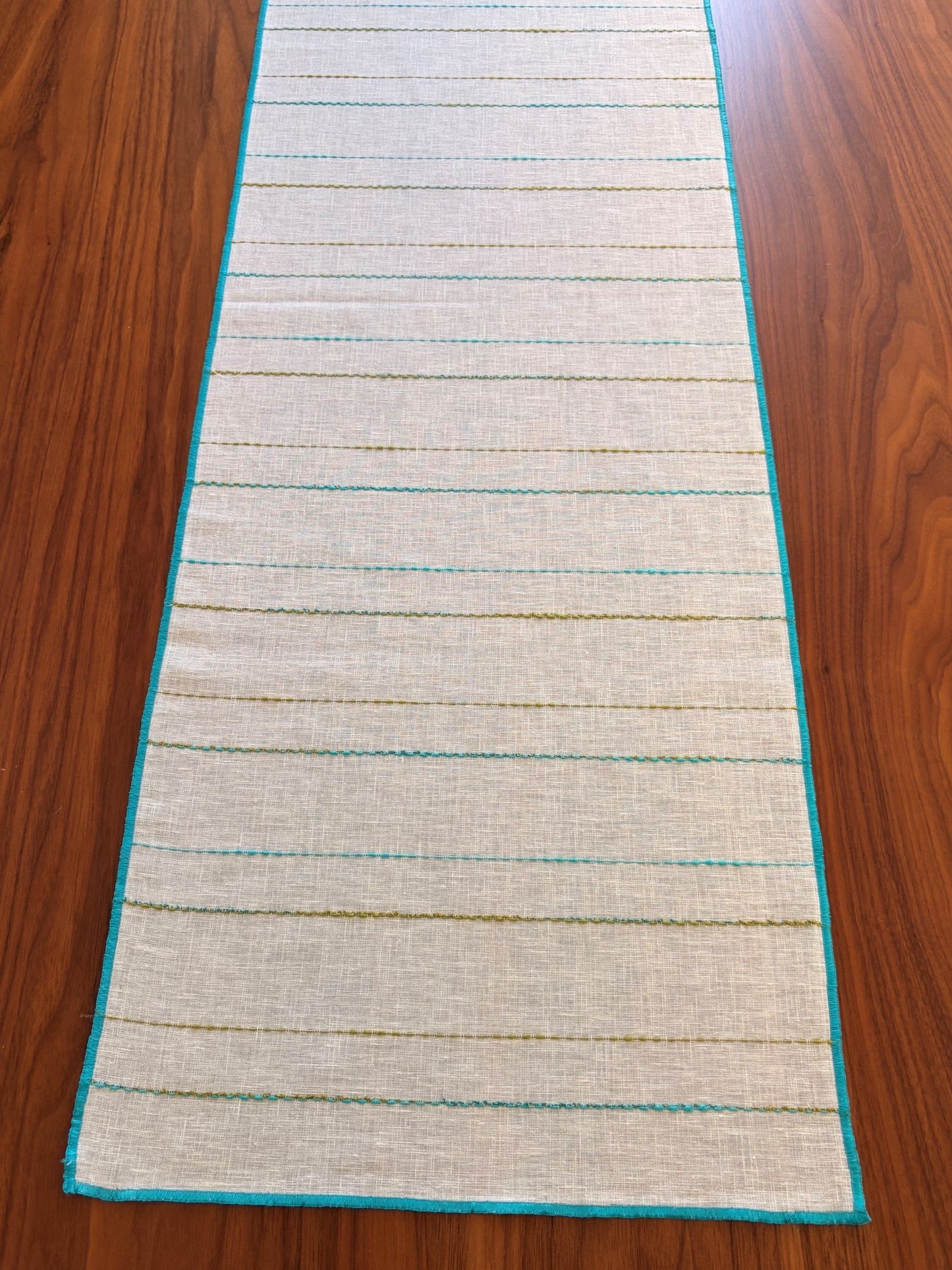 Porto Turquoise Green Runner