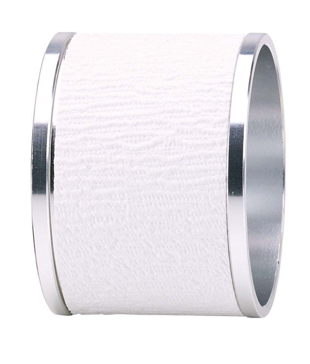Presto White Napkin Ring - Set of 7