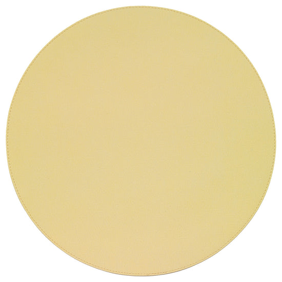 Presto Vanilla Round Mat - Set of 4