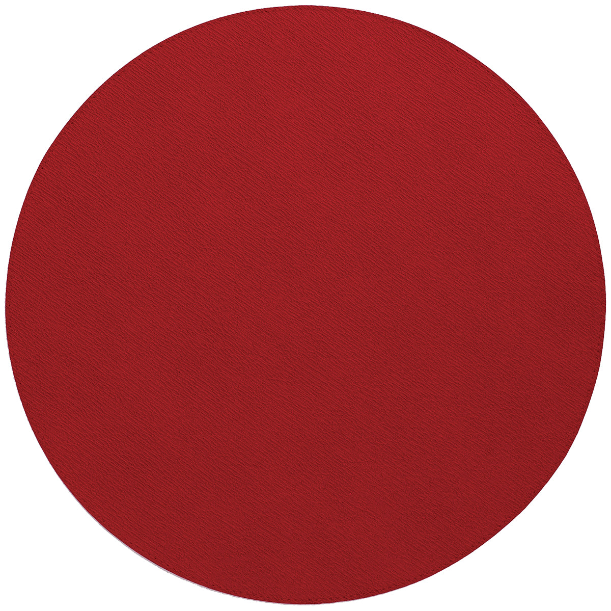Presto Red Round Placemats - Set of 7