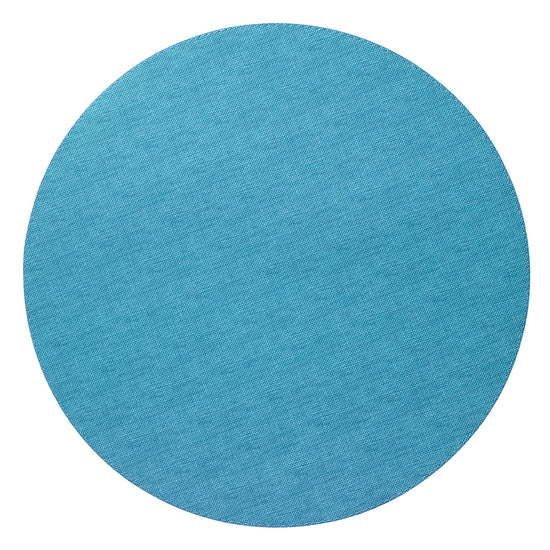 Pronto Turquoise Round Placemats - Set of 12