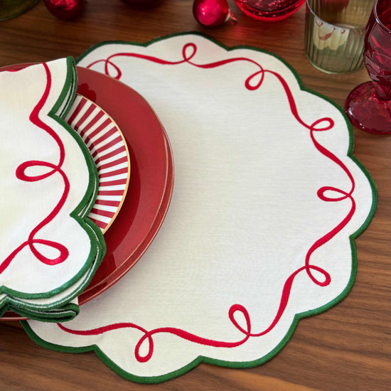 Ribbon Twirl Placemats