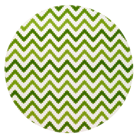 Ripple Grass Round Mats - Set of 2