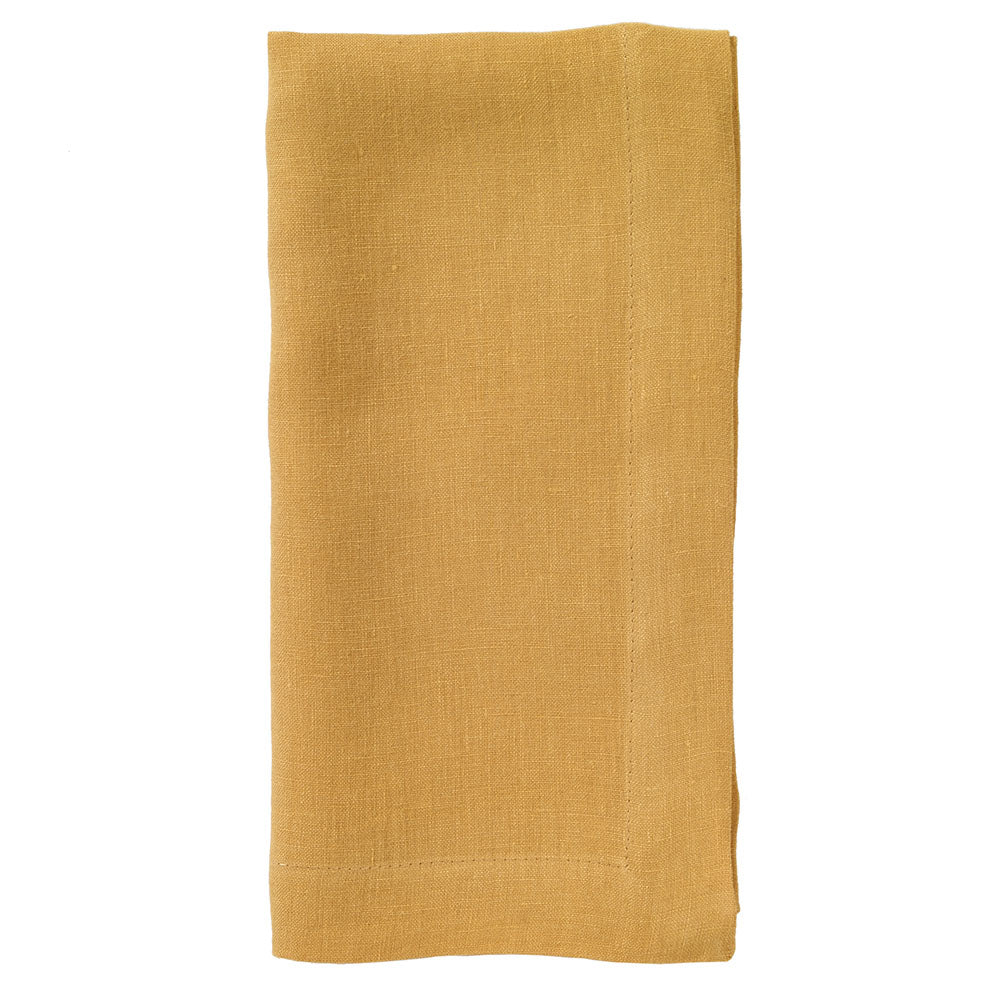 Riviera Solid Stonewashed 22-Inch Linen Napkins