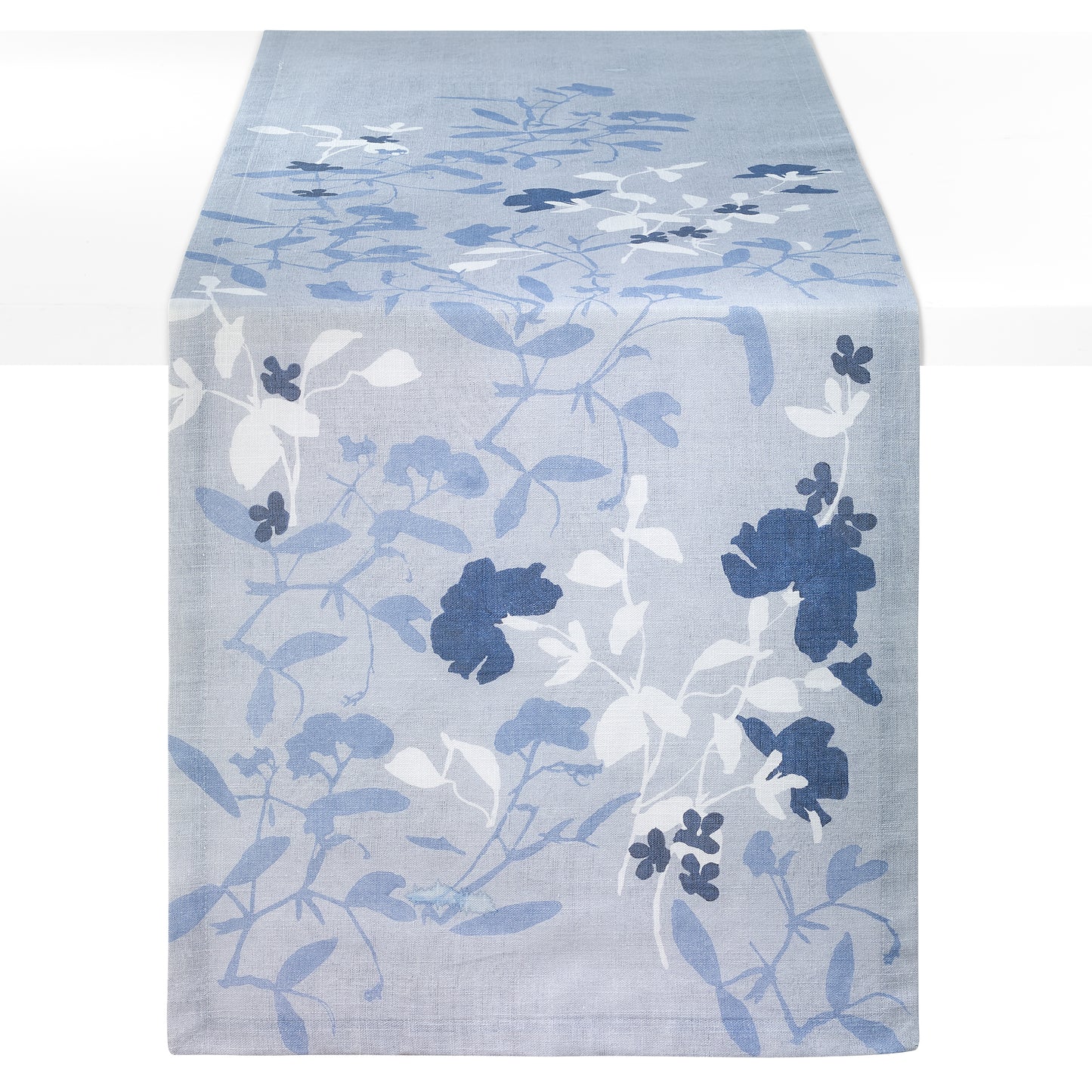 Silhouette Blue Runner
