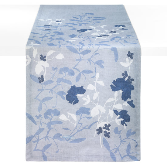 Silhouette Blue Runner