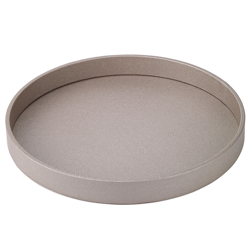 Skate Gray Round Tray
