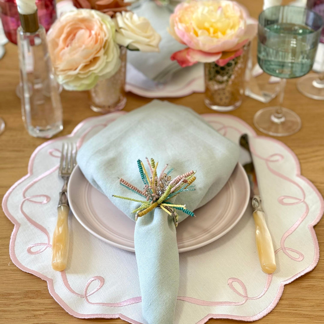 Spring Burst Napkin Ring – Bodrum Linens