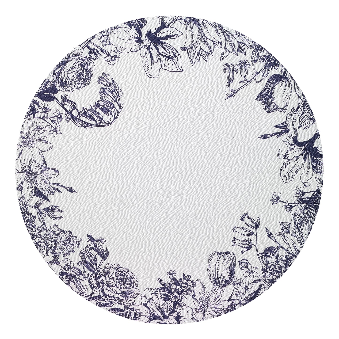 Spring Garden Navy Placemats - Set of 8