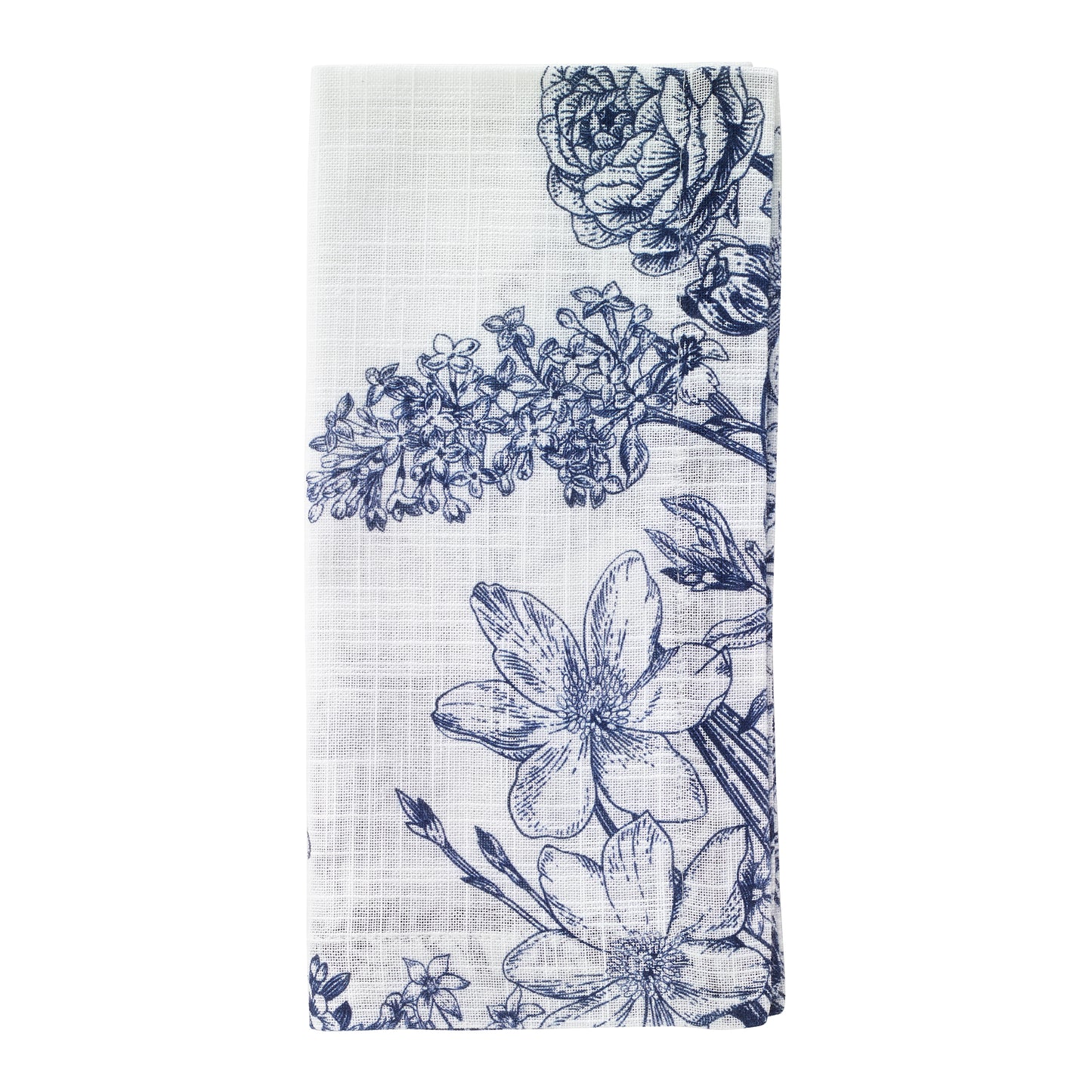 Spring Garden Navy Napkins