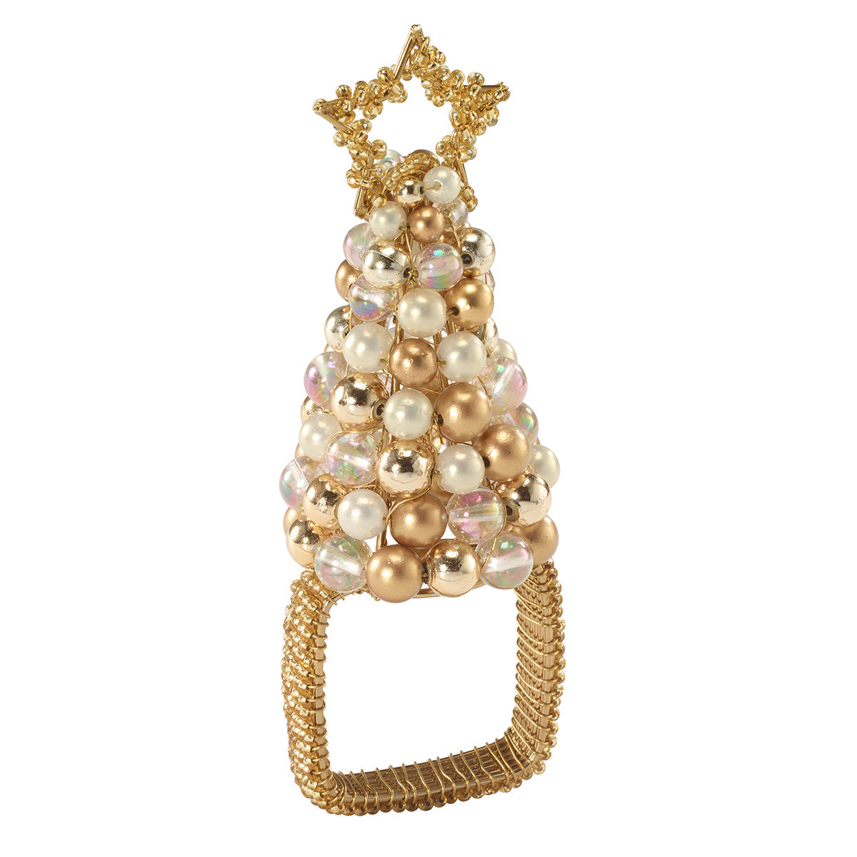 Star-Topped Christmas Tree Napkin Ring