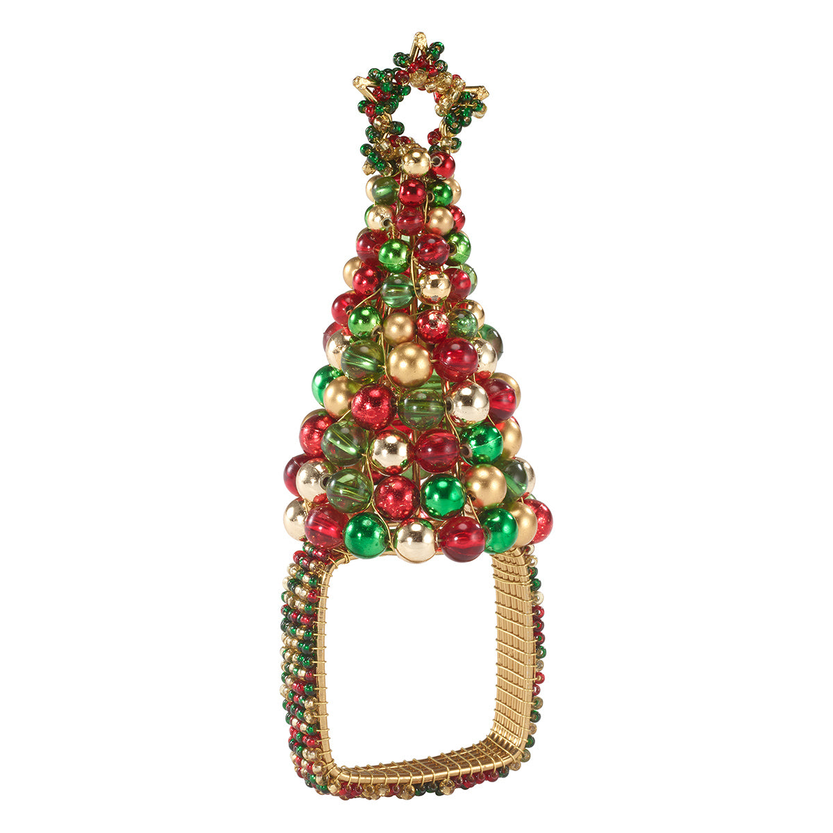 Star-Topped Christmas Tree Napkin Ring