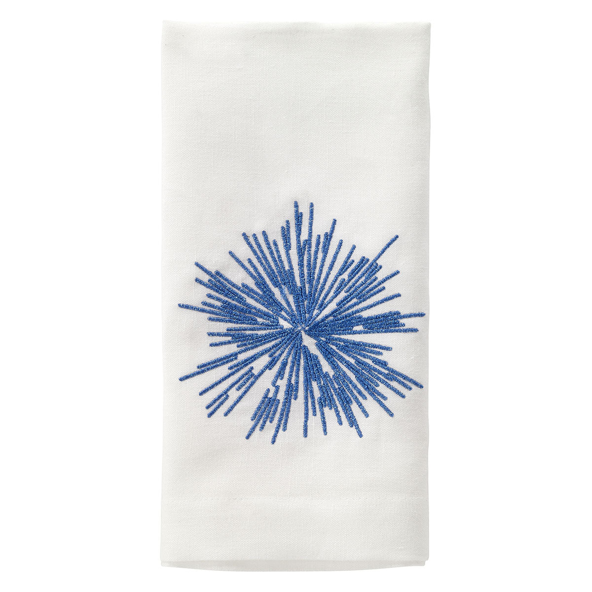 Starburst Blue Napkins - Set of 12