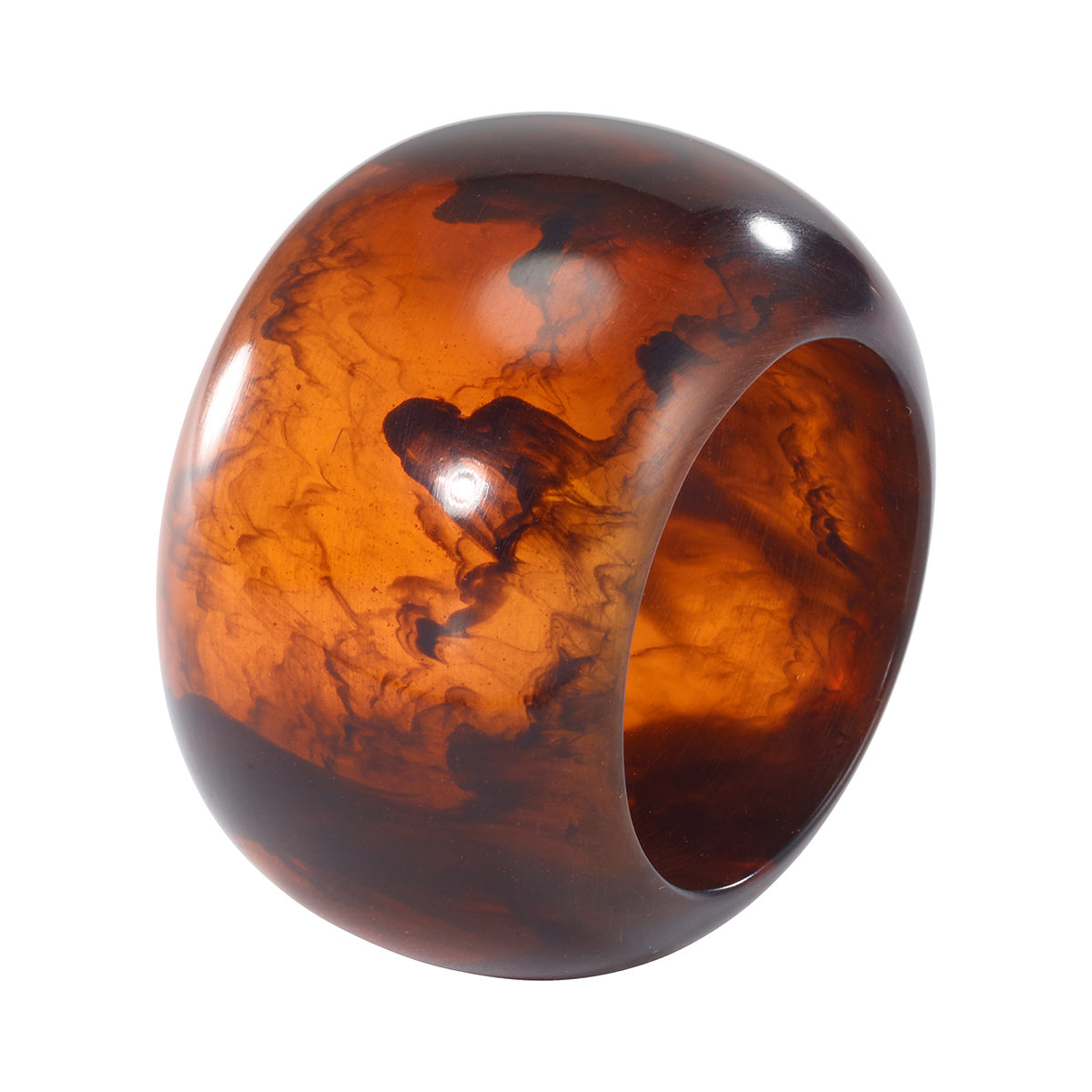 Tortoise Sphere Resin Napkin Ring