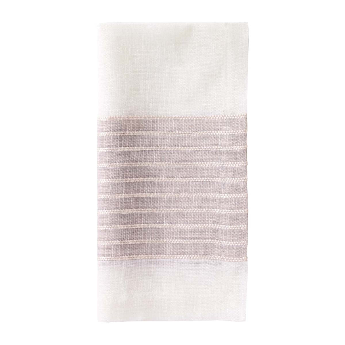 Tuxedo Tan Napkins - Set of 8