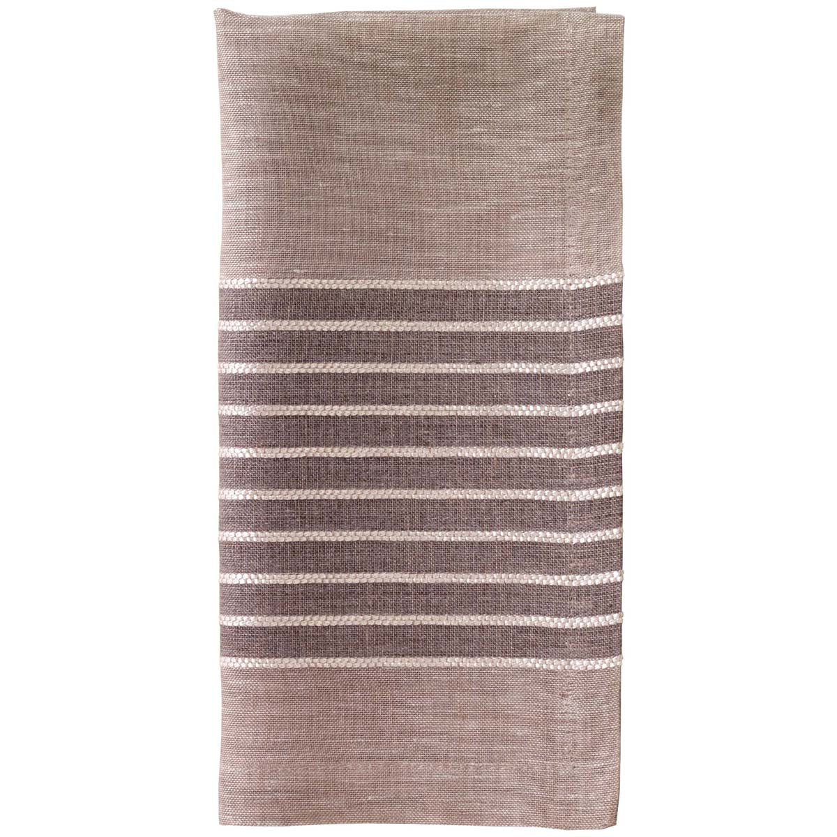Tuxedo Latte Napkins - Set of 3