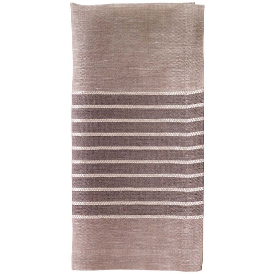 Tuxedo Latte Napkins - Set of 3