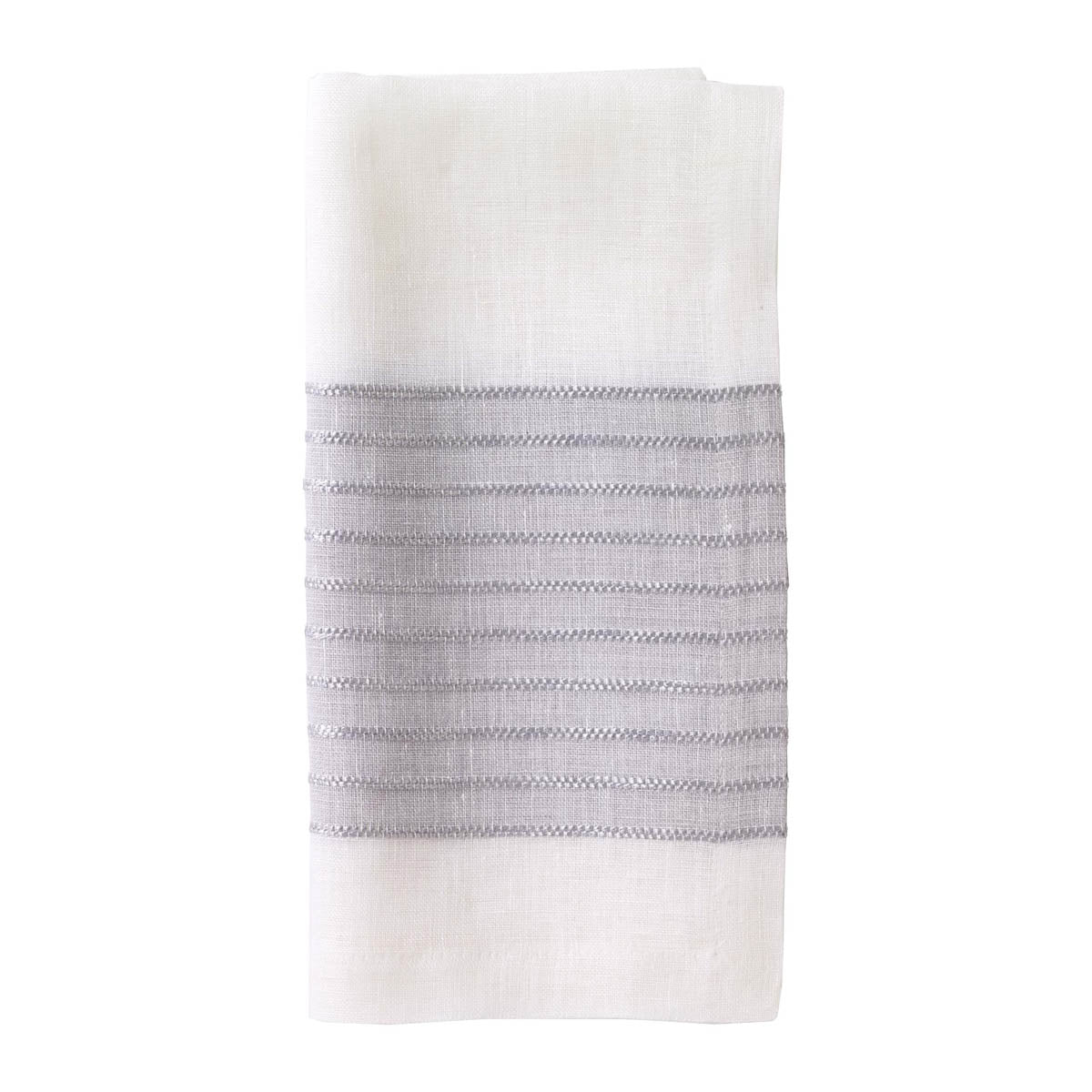 Tuxedo Pearl Napkins - Set of 10