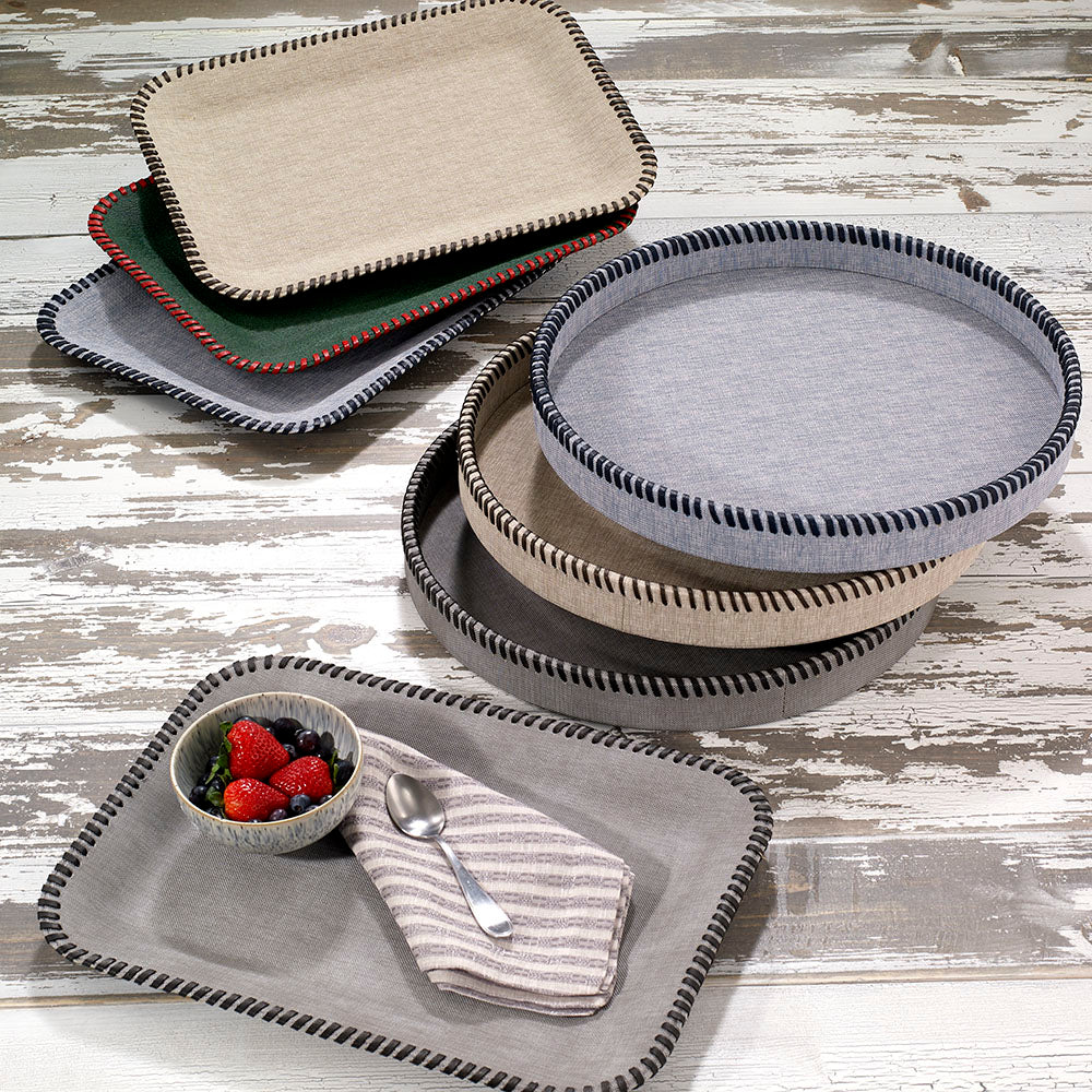 Whipstitch Flat Trays