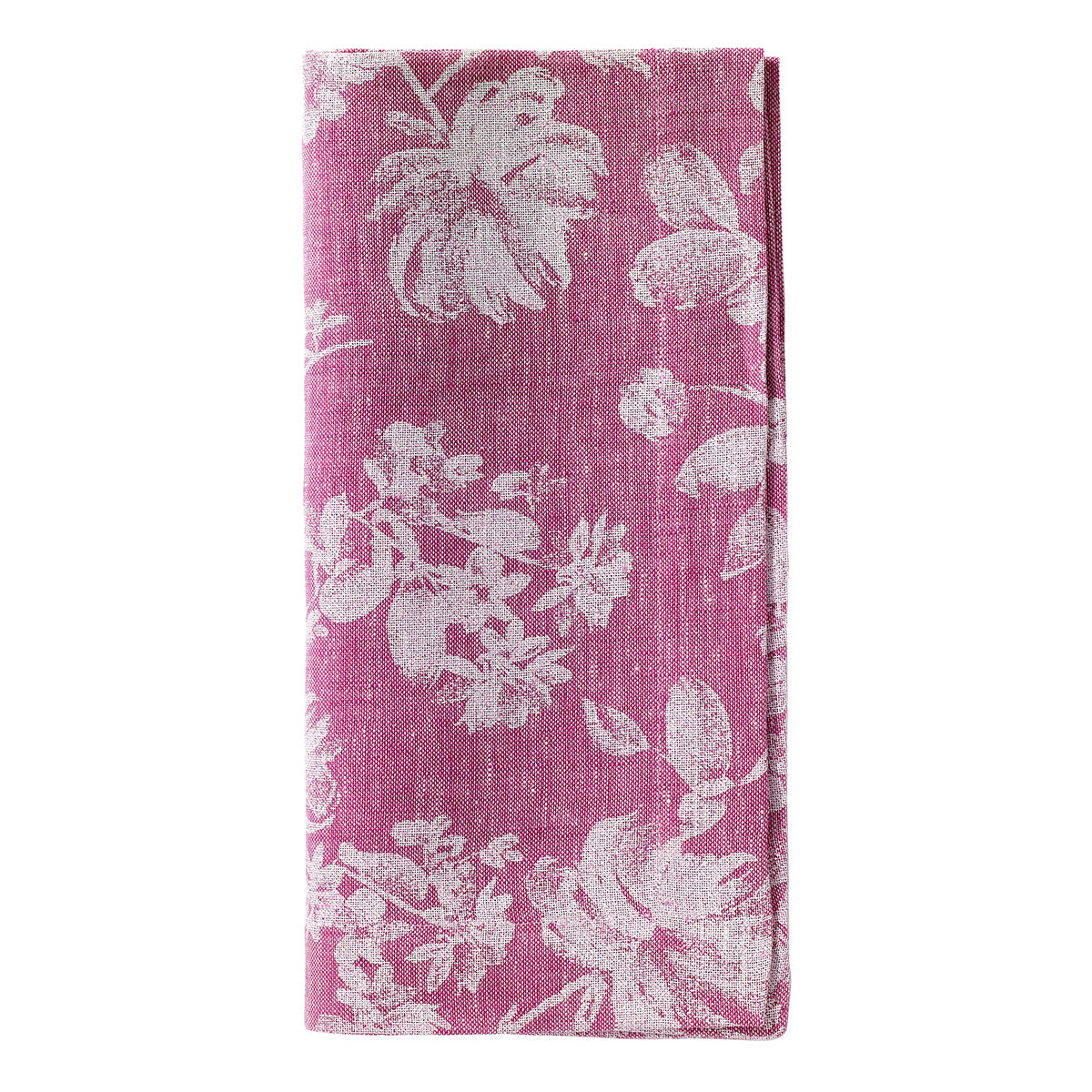 White Bloom Berry Napkins - Set of 2
