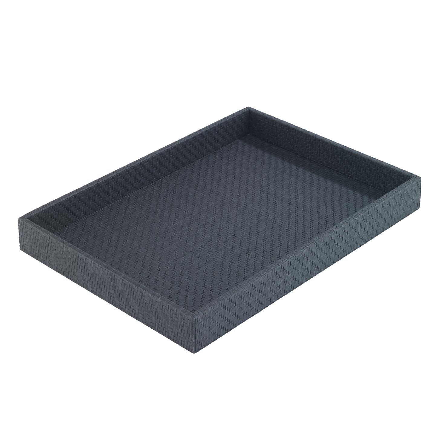 Wicker Black Tray