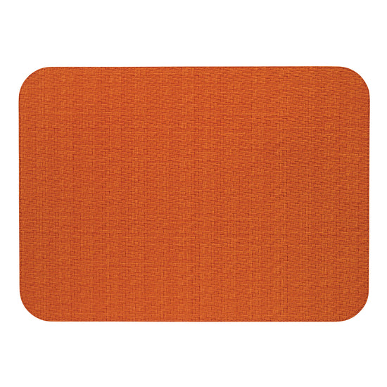 Wicker Pumpkin Oblong Mats - Set of 8