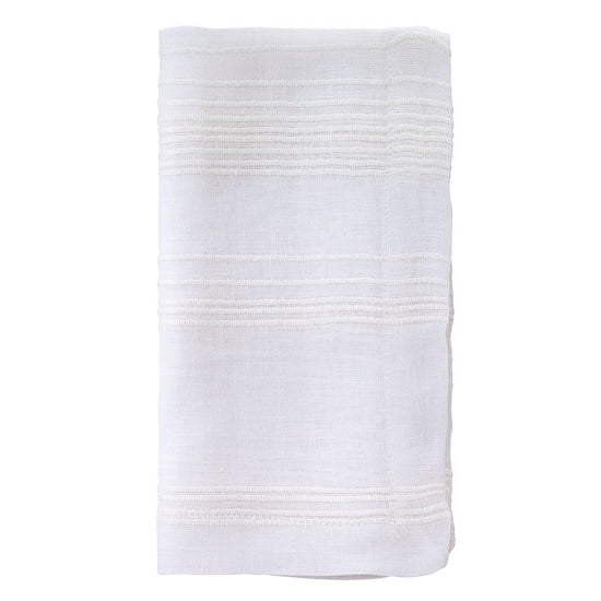 Bistro Off-White Napkins - Set of 3