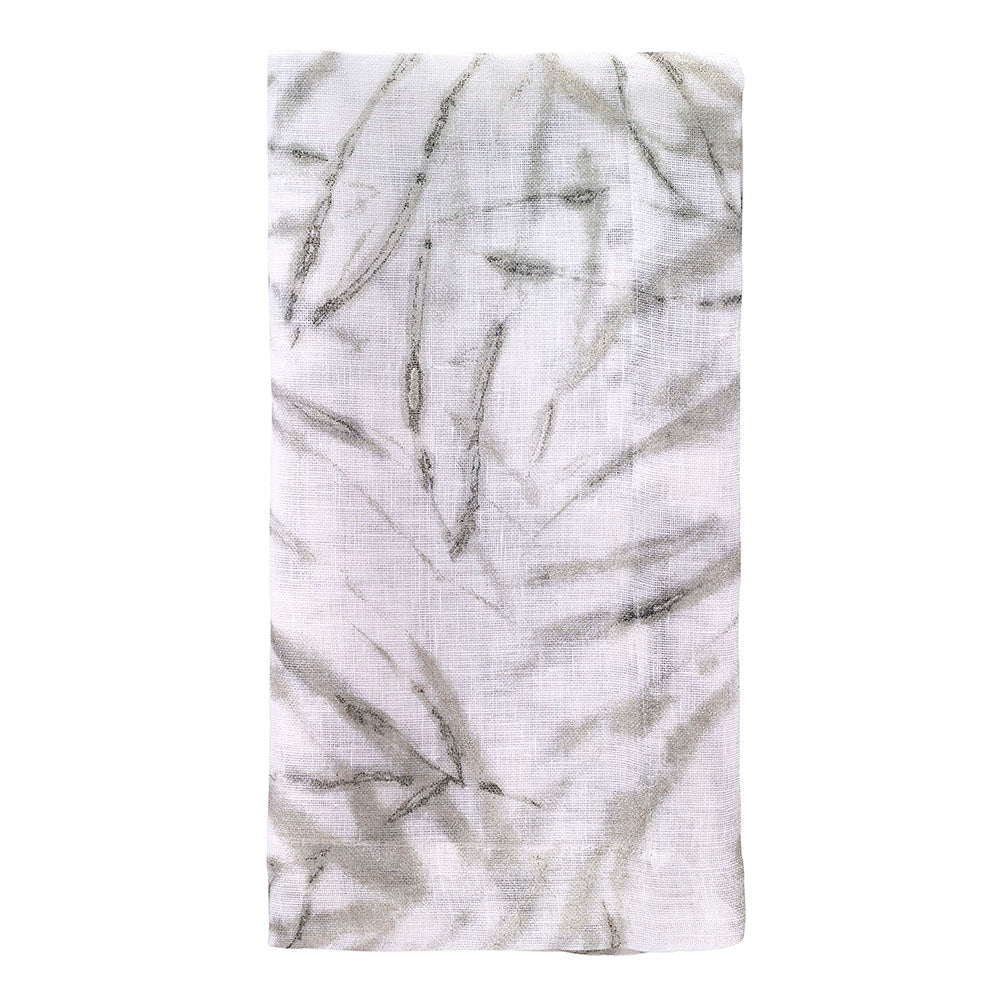 Bamboo Silver Napkins Set of 5