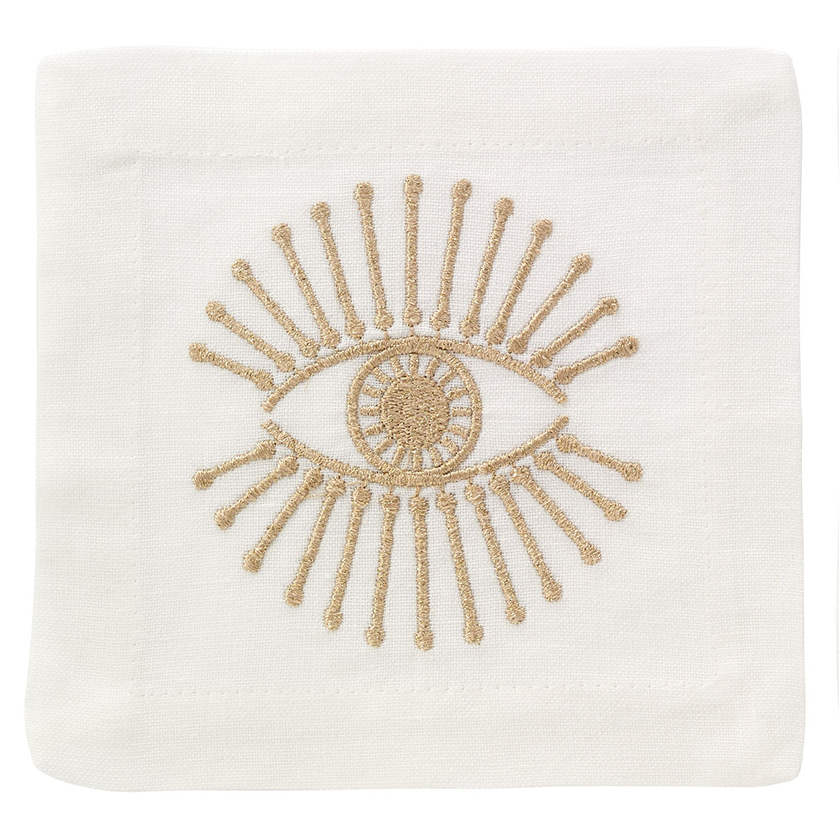 Bright Eyes Gold Cocktail Napkins