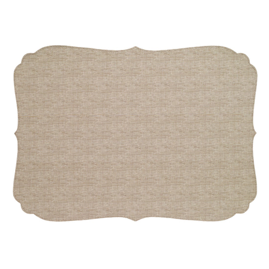 Curly Oatmeal Placemats - Set of 6