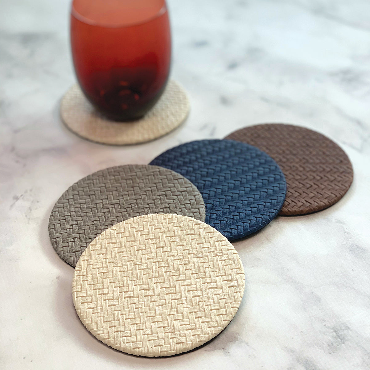 Load image into Gallery viewer, Wicker Coasters
